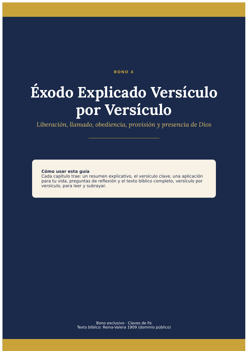 Éxodo Explicado Versículo por Versículo
