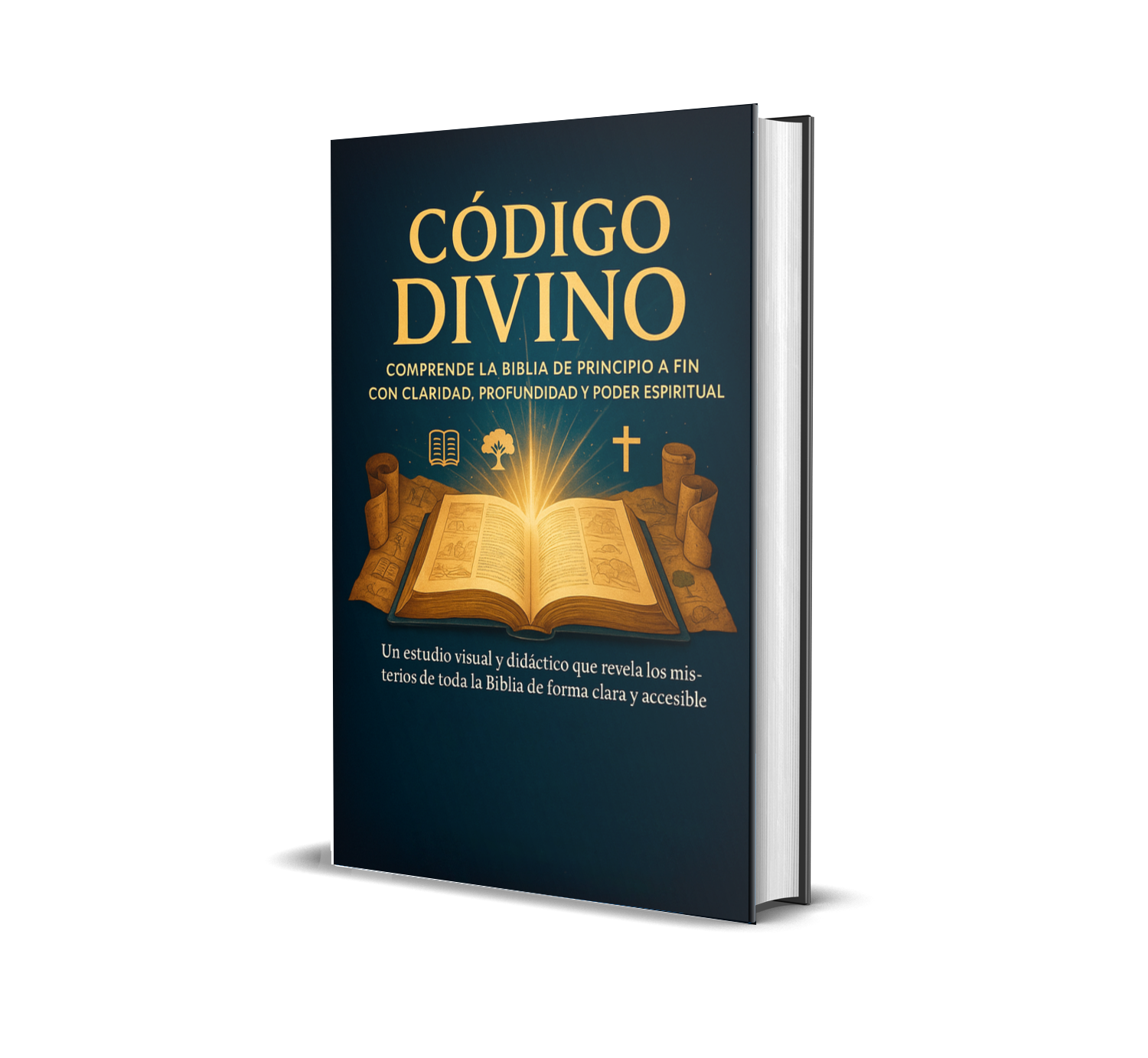 Libro Código Divino con luz divina